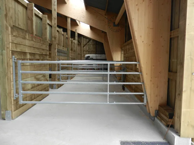Man&egrave;ge en ossature bois